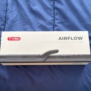 TYMO Airflow 2-in-1 Hair Curler and Straightener - Black